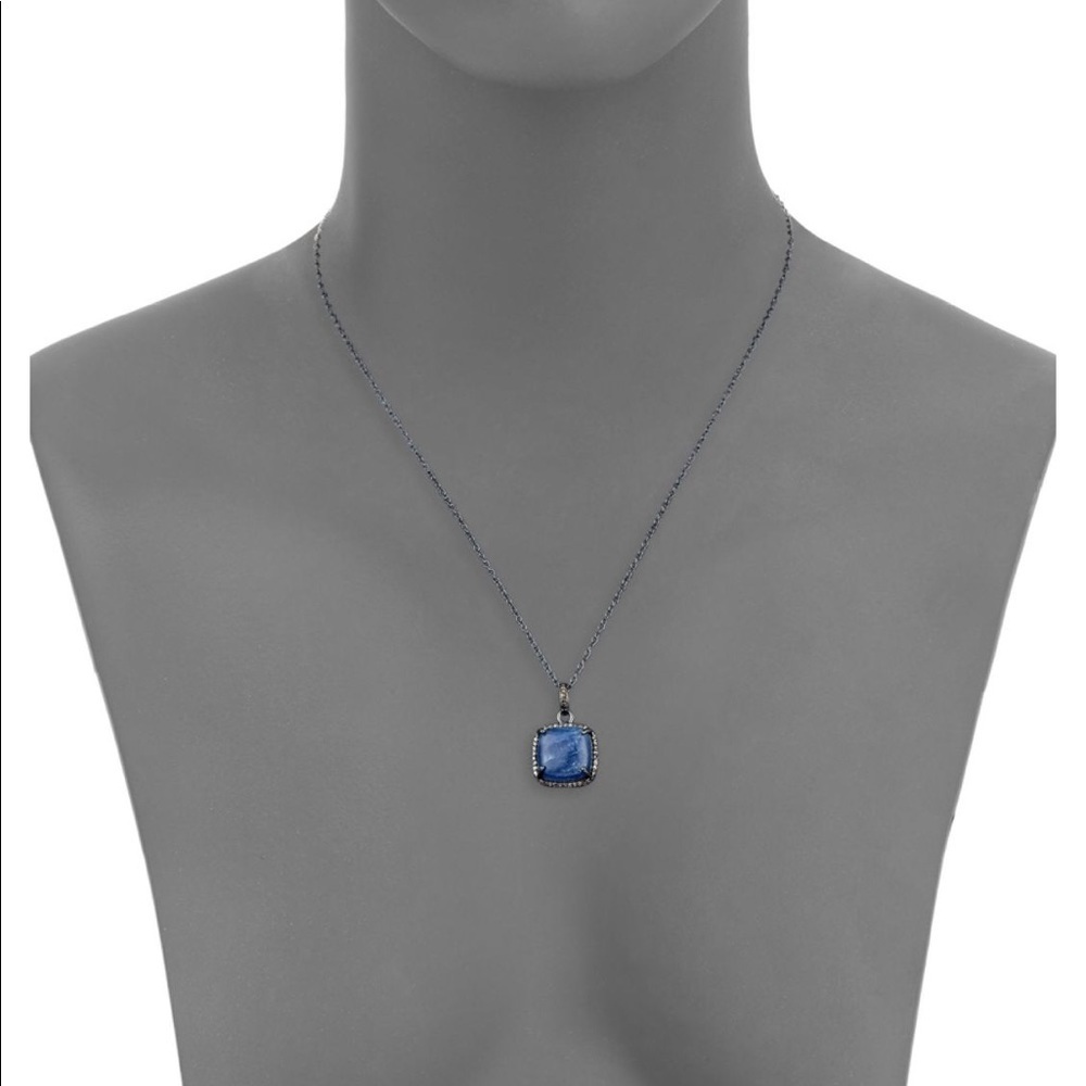 NEW • Adornia • Zora Kyanite Diamond Necklace